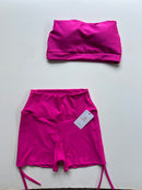 Conjunto top faixa M
