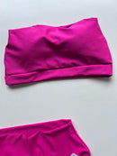 Conjunto top faixa M